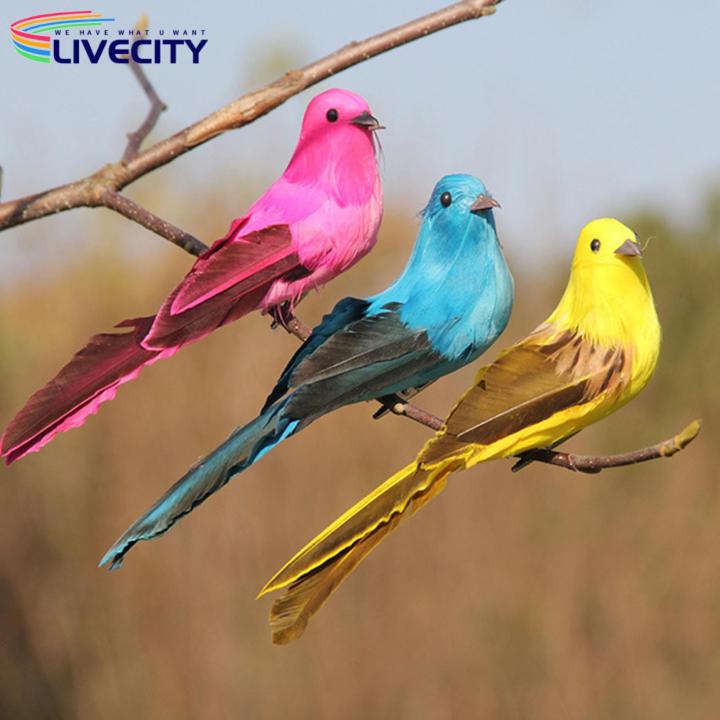 Fake%20Bird%20Touch%20Adorable%20Lawn%20Bird%20Figurine%20Ornament%20-%20Image%204