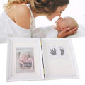 【Versatile】 Baby Hand Footprint Kit, 31.5x20.7x1.7cm Expanded Baby Handprint Footprint Kit for Record. 