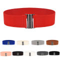 Womens Lady Fashion Elastic Cinch Belt Wide Stretch Waist Band Clasp Buckle Stylish Gift GJCUTE.