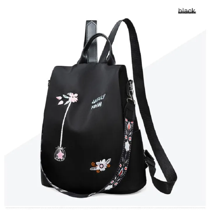 Large%20capacity%20backpack%20Exquisite%20High%20quality%20material%20Waterproof%20backpack%20for%20women%20Casual%20Embroidered%20design%20travel%20backpack%20for%20Daily%20use%20Shopping%20Traveling%20College%20students%20Fashion%20lovers%20-%20Image%208