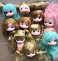 Mini Cute Licca Doll Toy Girl DIY Dressing Toy Gifts Kids Birthday Gifts Little Twin Doll Maki Miki Toy Colorful Hair Cute Toys.