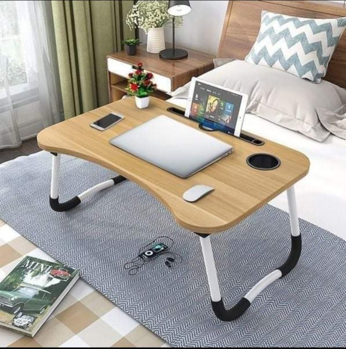Portable Foldable Home Laptop/Notebook Stand Desk/Table For Study - Enhance Study Or Work Experience With A Portable And Foldable Laptop Stand