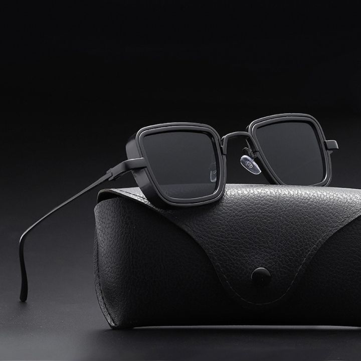 Luxury%20Fashion%20Tony%20Stark%20Style%20for%20Women%20Sunglasses%20Men%20Square%20Brand%20Design%20Sun%20Glasses%20Oculos%20Retro%20Male%20Driver%20Oculos%20De%20-%20Image%205
