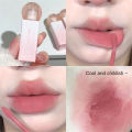Capupu Soft Fog Face Velvet Lip Mud Lip Glaze Waterproof Sweatproof Not Easy To Fade Long Lasting Students Whitening Lipstick Lip Glaze. 