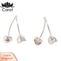 Carat Long Crry Ear gs Crry Shape Dangle Ear gs for Women Lightweight Alloy Ear Jewelry for Prom Cocktail Party Long Hang Ear gs for Women Crry Ear gs. 