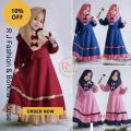 Stylist Mohona Baby Borkha with Hijab Dubai Cherry Gorget for regular use.
