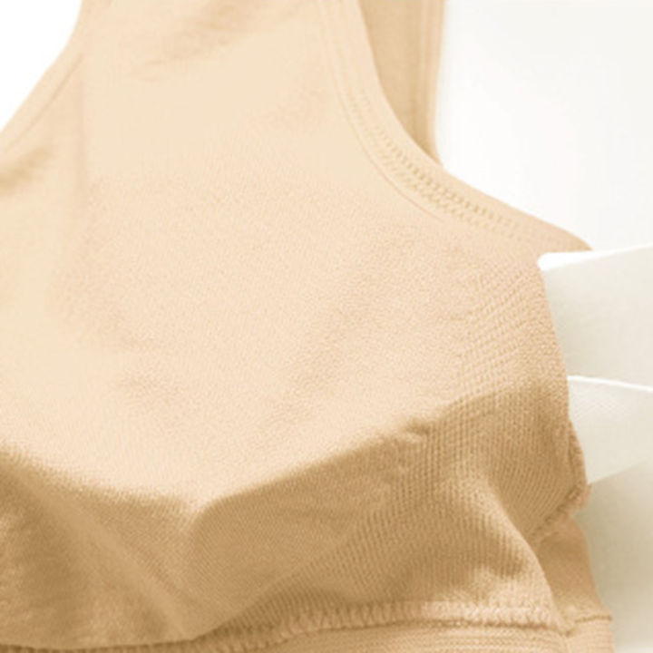 Fitness%20Bra%20Wireless%20Pure%20Color%20Thin%20Molded%20Cup%20Brassiere%20-%20Image%204