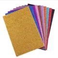 Glitter Foam Sheets A4 Size 10 Pcs Pack for Art & Craft Scrapbooking Paper Decoration & DIY Projects. 