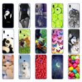 Case for Xiaomi Mi Play Cover silicon back cover for MiPlay Case Pattern Cat Coque Bag on Xiaomi Mi Play Phone Cases bumper cute. 