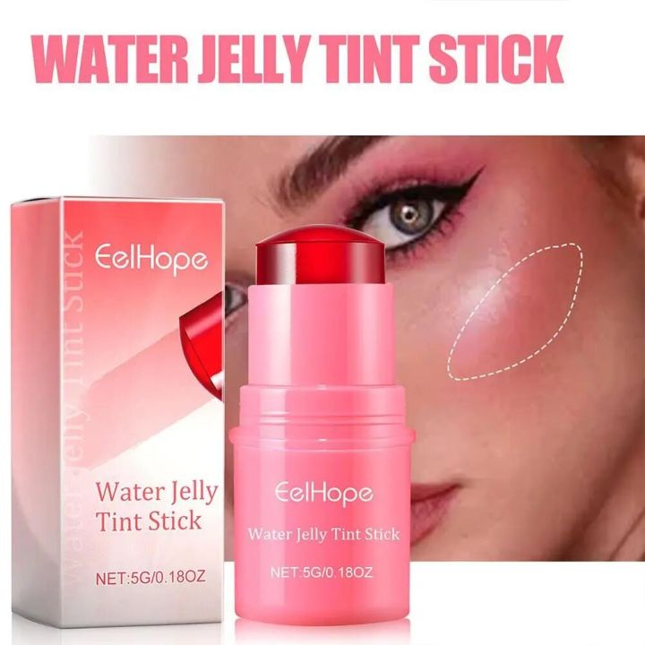 Tinted Lip Balm Moisturizing Lipstick Primer Easy To Carry Anti-cracking Colored Jelly Cheek Color Tint Makeup Lip Care Cosmetic