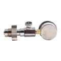 Scuba Diving Air Tank Pressure Testing Checker Din 232/300 Bar with 400Bar/6000Psi Gauge.
