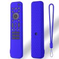 Silicone Remote Control Case For SONY RMF-TX810U TX811U TX910U 2023 Smart TV Remote Control Dustproof Cover Sleeve with Lanyard. 