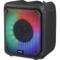 GREATNICE GTS-1886 Bluetooth, USB, SD Card & FM Radio Supported RGB Colorful Speaker With Wireless Mic.