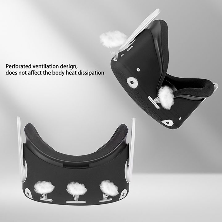 for%20Quest%202%20VR%20Accessories%20Silicone%20Sleeve%20Protective%20Case%20Skin%20Protective%20Cover%20Shell%20Housing%20Blue%20-%20Image%206