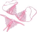 Young Beauty Sexy Lingerie Women Underwear Babydoll Sleepwear Bra + G-string Set Babydoll Bikini Set Non-Padded Bra & Panty Nightwear Lingerie. 