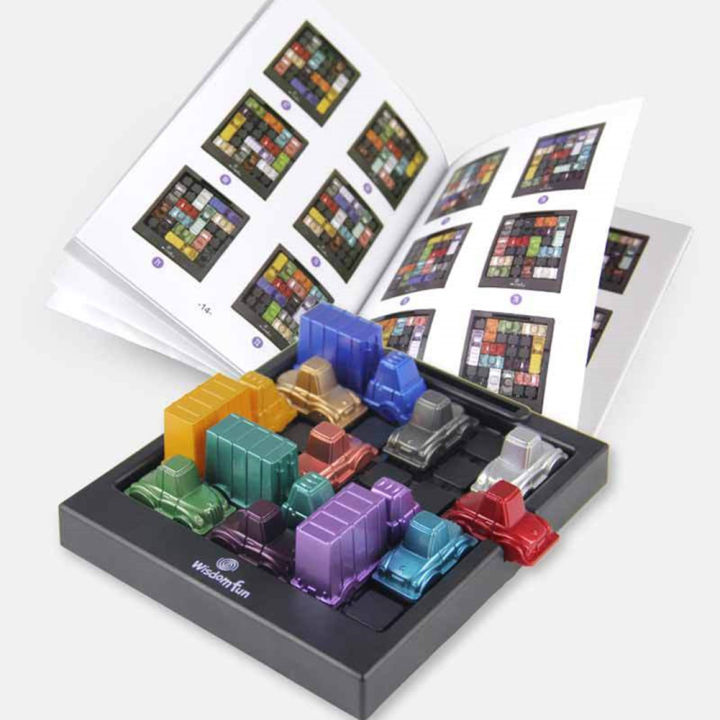 Rush%20Hour%20Traffic%20Jam%20Logic%20Game%20Children%20Car%20Set%20Logical%20Thinking%20Reasoning%20Board%20Game%20-%20Image%206