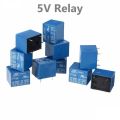 2Pcs - SONGLE 5V Relay Switch 5 Pin 10A DC Coil SPDT Auto Universal Relay SRD-05VDC-SL-C PCB Mount Power Relay 5V Relay Switch 220V 10A.