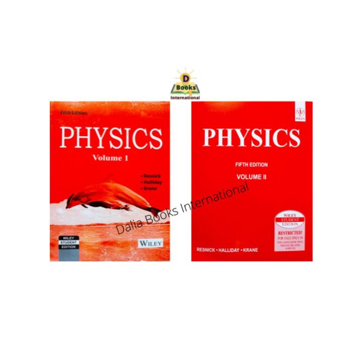 Physics Vol-1 & Vol-2 by Halliday, Resnick, Krane - book