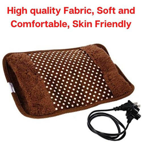 Electric Hot Water Bag with Pouch Hot Bags for Pain Relief in