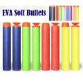 50/100Pcs 7.2cm EVA Soft for Hollow Hole Head Refill Darts Outdoor Toy Boy Gun Bullet for Series Blasters Children Gifts. 