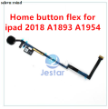 【selevn roind】Home button flex cable for ipad 2017 A1822 A1823 2018 A1893 A1954 and fpc connector on board. 