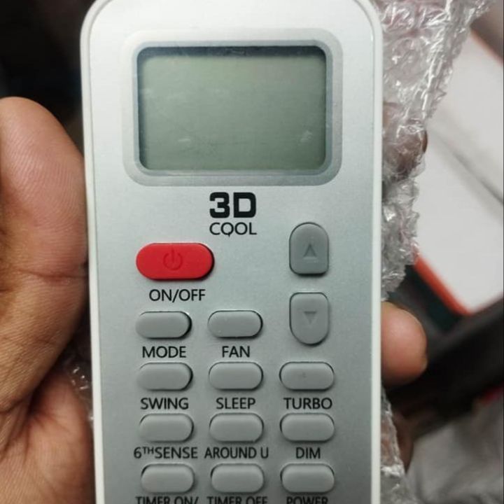 Whirlpool Ac Remote - White