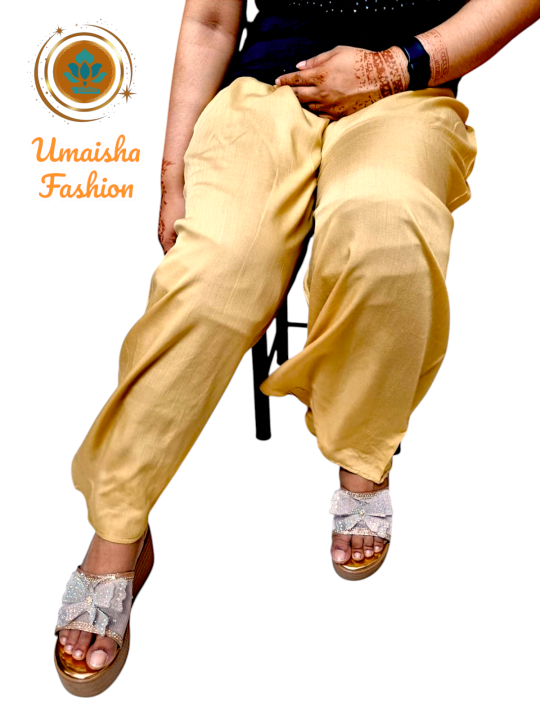 Womens%20Plazzo%20Pants%20High%20Quality%20Fabrics%20Summer%20%20Wear%20Casual%20Palazzo%20.%20-%20Image%204