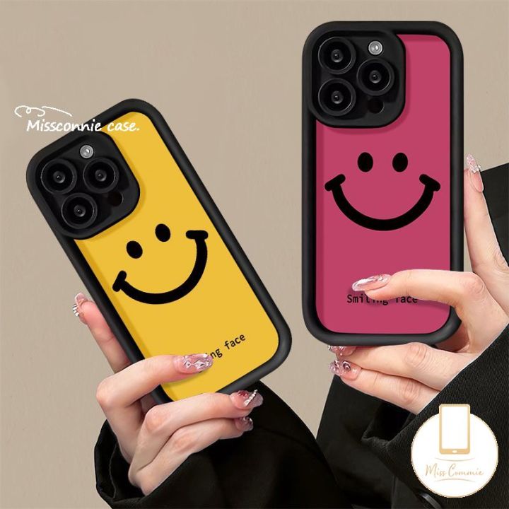 For Oppo A16 A17 A53 A55 A38 A76 A74 A7 A12 A15S A54s A1k A77 A95 A3s A5s A16s A31 A52 A92 A16K A96 A17k A9 A16E A77s Smiling Face Trend Brand English Letter Graffiti Soft Case
