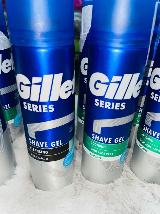 Gillette%20Shaving%20Gel%20Cleansing%20with%20Charcoal%20%20200ml%20UK%20-%20Image%205