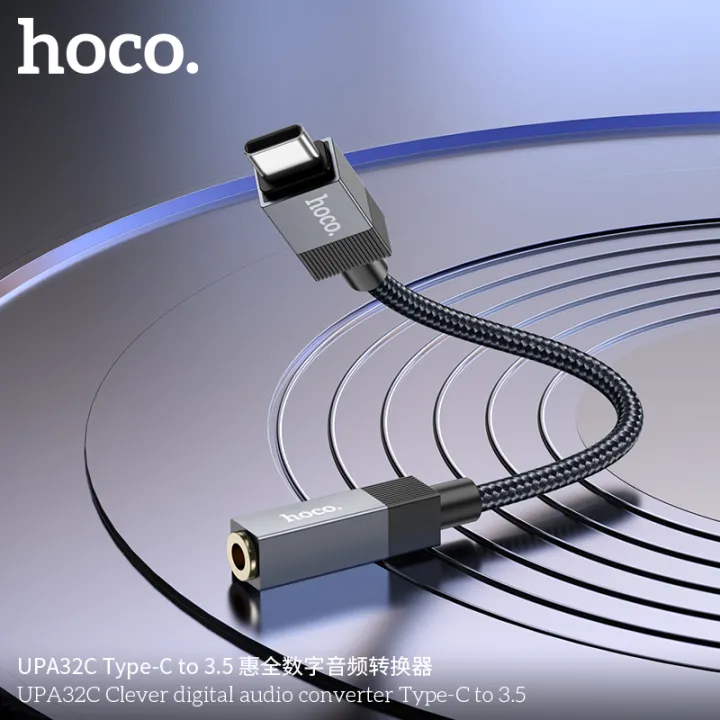 HOCO%20UPA32C%20Type-C%20smart%20digital%20Hoco%20audio%20converter%20to%203.5MM%20Type-C%20Digital%203.5%20Audio%20Adapter%20Type%20C%20Audio%20Adapter%20Converter%20Type%20C%20Converter%20Type%20C%20to%203.5mm%20Female%20Sound%20Adapter%20Converter%20-%20Image%203