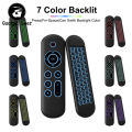 【Toy life hall】M5 Remote Control Air Mouse Mini Keyboard Remote Control Voice Inputting Lighting Dual Modes Connection. 