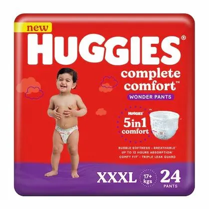 Huggies%20Complete%20Comfort%20Wonder%20Pants%20(XXXL)%20Triple%20Extra%20Large%20Size%20(17%20Kgs+)%2024%20count,%20Baby%20Diaper%20Pants,%20-%20Image%202