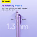 Baseus for iPhone 15 14 Pro Max Clear Case for iPhone 15 14 13 Pro Thin Soft TPU Silicone Cover for iPhone 13 12 11 Pro Max Case. 