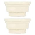 2Pcs Swimming Pool Supplies Ladder Rubber Plug Ladder Safety Bumper. 