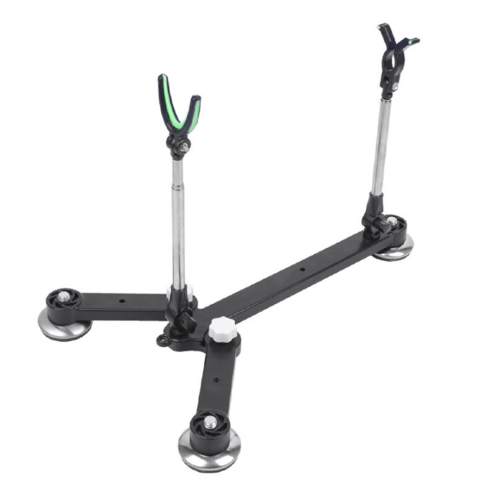 Ice Fishing Rod Holder Fishing Shelf Folding Retractable Ice Fishing Gear