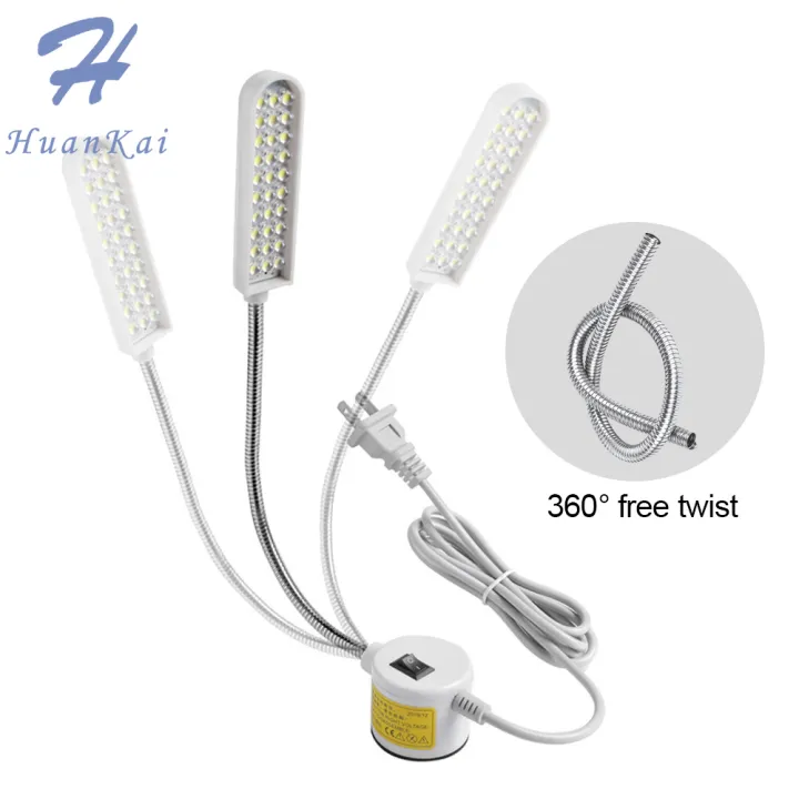 %E3%80%90Hot%20item%E3%80%91%20Huankai%2010/20/30%20LED%20Industrial%20Sewing%20Machine%20Lighting%20Lamp%20Clothing%20Machine%20Accessories%20Work%20Light%20360%C2%B0%20Flexible%20Gooseneck%20-%20Image%208