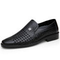 Spring Men Loafers Leather Men Shoes Summer Hollow Breathable Oxfords Man Casual Shoes Slip on Formal Dress Shoes for Man BunnyGarden.