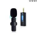 K35 Single Wireless Microphone 3.5mm Supported for Camera, Sound card, Smartphone (Single Mic, single receiver) - Microphone - Microphone - Microphone.