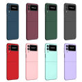 Applicable Galsxy z flip1/2 Diamond Folding Phone Case Samsung zfilp3 All-Inclusive Frosted Protective Cover. 