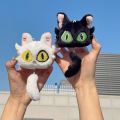 Anime Movie Keychain Anime Cat Suzume No Tojimari Plush Keychain Suzume No Tojimari Plush Toy Anime Daijin Cat Keychain 15cm Soft Sadaijin Black Cat Stuffed Keyring Backpack Pendant. 