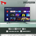 Sony Plus 43'' Double Glass Android Smart Wifi Hd Led Tv 4k Supported Ram 2 gb Rom 16 gb Android version 11.0 Built-In. 