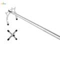 Retractable Billiards Pool Cue Stick Anti Slip Handle Pool Cue Bridge Head 1 Rod Cross. 