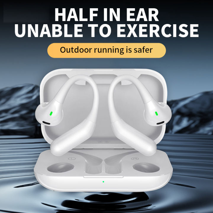 Hanging Ear Wireless Headset TWS Bluetooth Earphones For Sports Open Ear Hanging Earbuds Semi Non In Ear For Huawei For Xiaomi