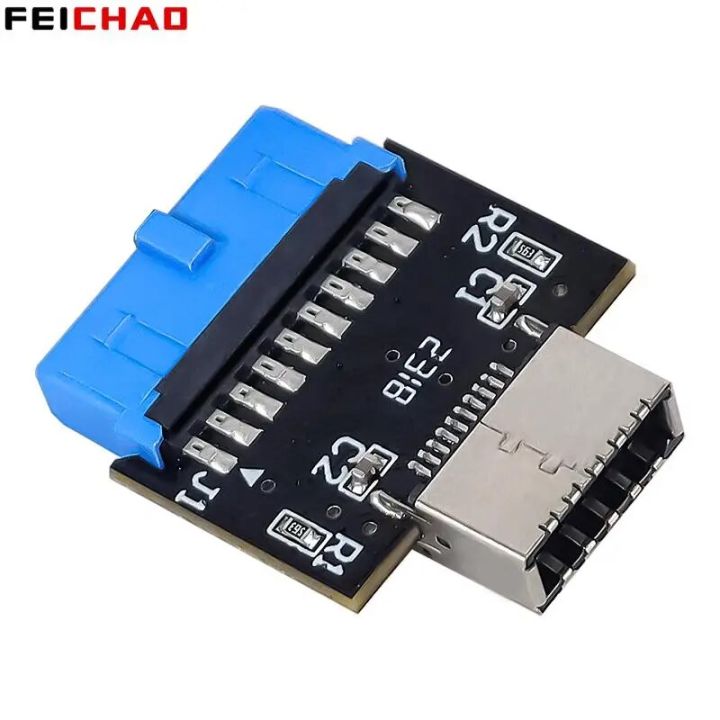 USB 3.0 Internal Header to USB 3.1/3.2 Type C Front Type E Adapter 20 ...