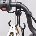 Bicycle and Scooter Portable Stroller Hanging Hook Black Hanging Cycling Bike Accessory Bike hanger Baby Car Shopping Cart Hooks Bag Hook.
