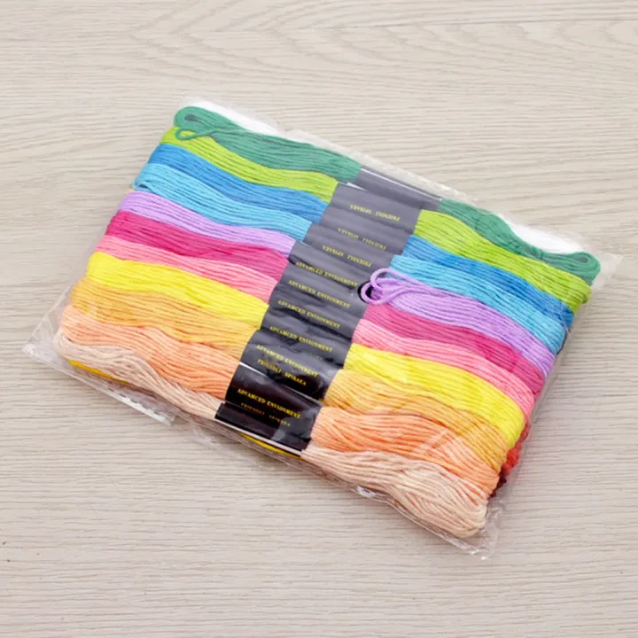 R-ainbow%20Embroidery%20F-loss%20White%20Colors%20Embroidery%20Kit%20Set%208m%206%20Individual%20Strands%20Stitch%20for%20Crafting%20String%20Present%20Gift%20-%20Image%207