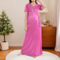 Fashionable 6 Part Nighty For Ladies - Elevate Your Nightwear with this Stylish and Comfortable Night Dress. 