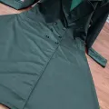Nazmul Fashion Winter Coat for Women - Solid Color with Flap Pockets.