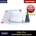 WIWU ishield Hard Case for Macbook Pro 13 inch 2020 Release M1 2022 M2 A2338 A2289 A2251 A2159 Plastic Hard Shell Case- Transparent.