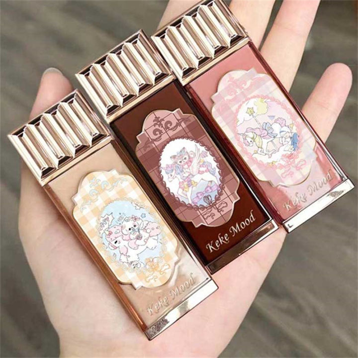 Keke%20Mood%20Chocolate%20Cloud%20Lipstick%20Lip%20Cream%20Delicate%20Lightweight%20Silky%20Matte%20Easy%20To%20Color%20Not%20Easy%20To%20Faint%20Fade%20Lipstick%20-%20Image%204